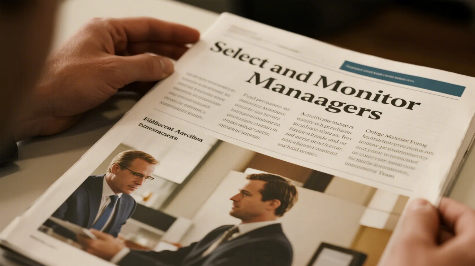 Select and Monitor Managers
