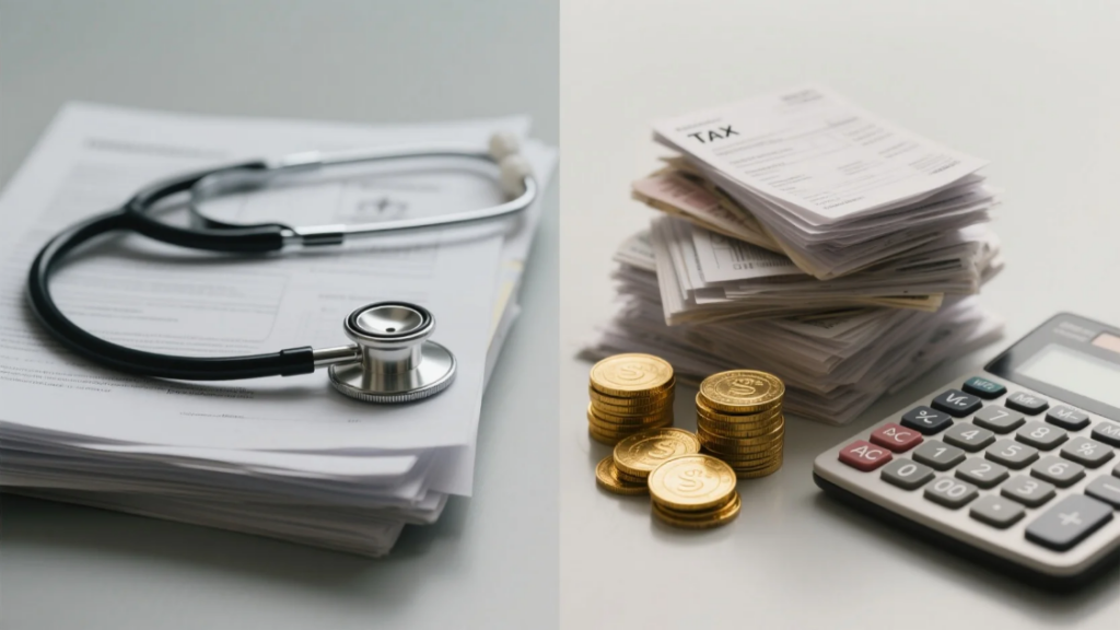 Address Healthcare And Taxes
