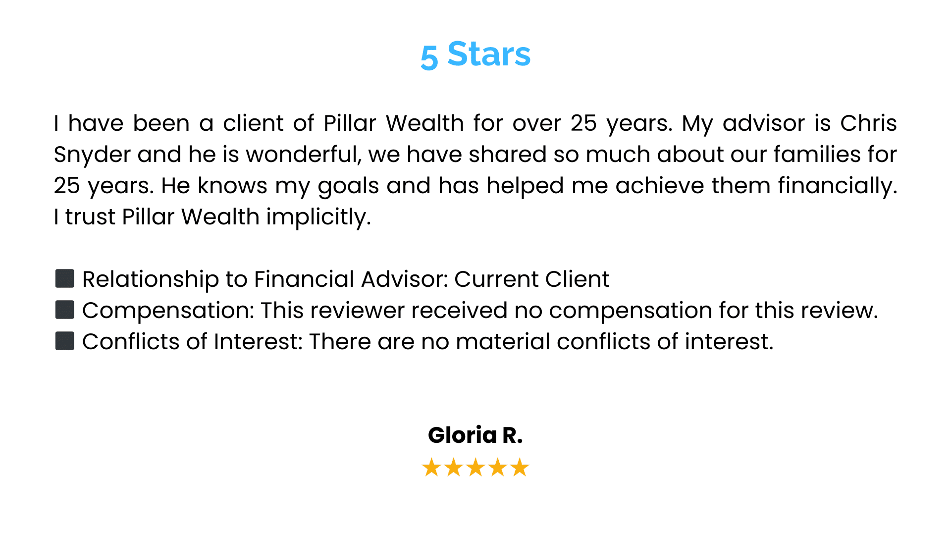 14 testimonials