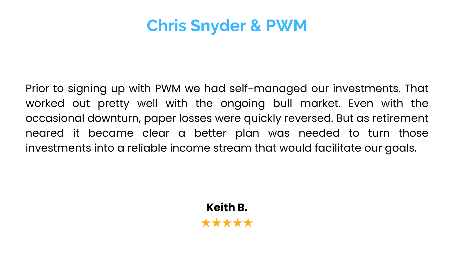8 testimonials