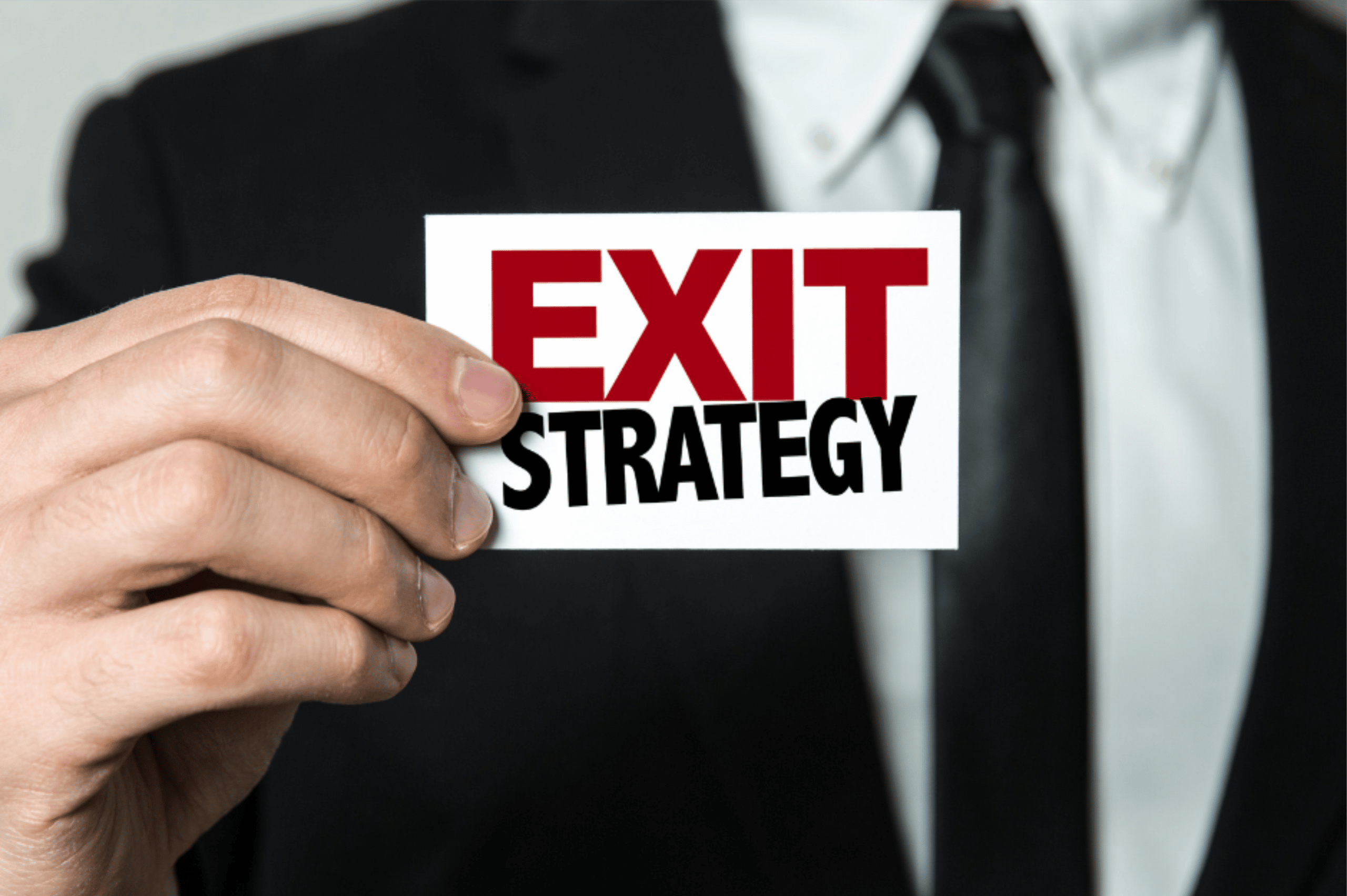 What are the 4 business exit strategies