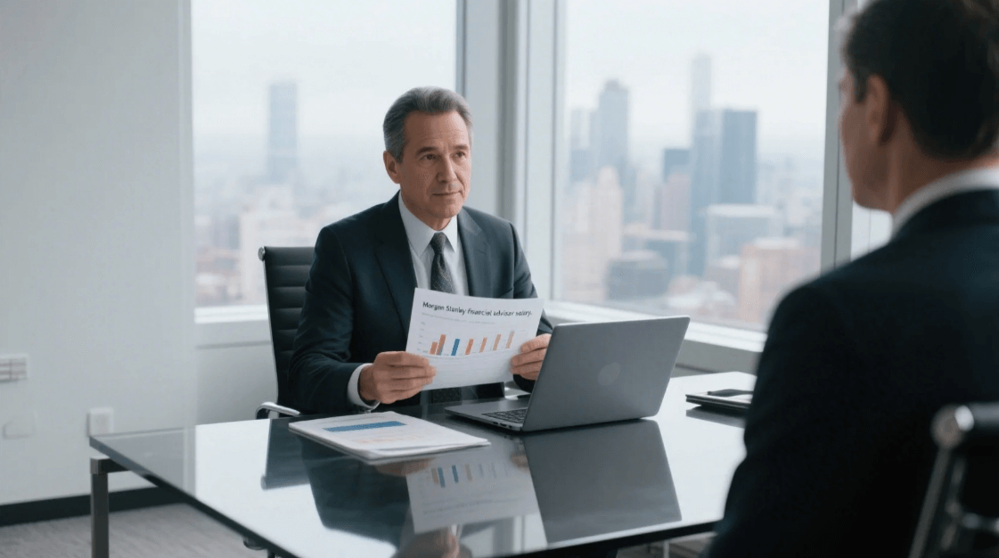 morgan stanley financial advisor salary